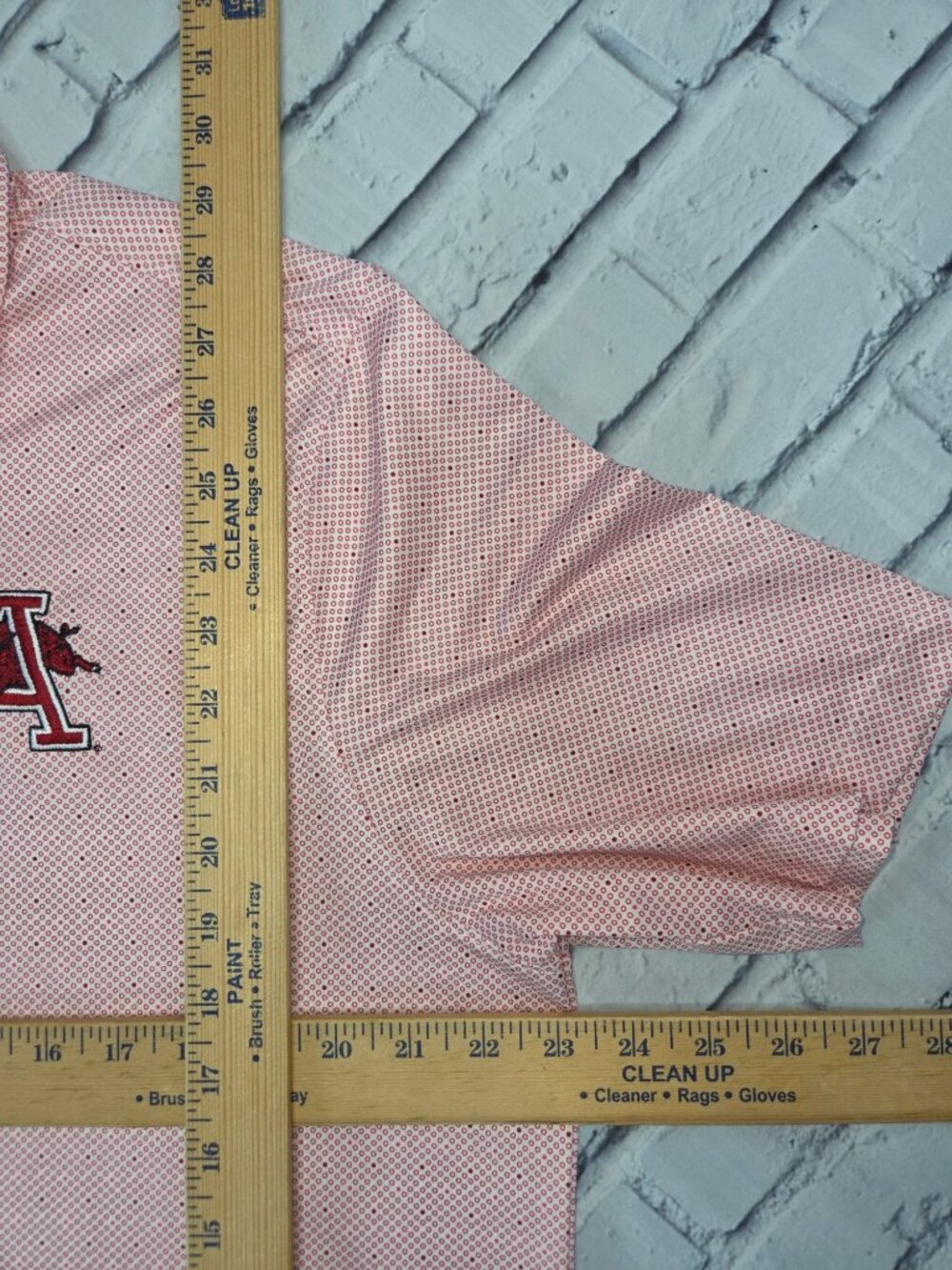 Arkansas Razorbacks Cutter & Buck Mens Performance Polo Large - Picture 7 of 7